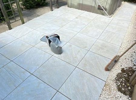 porcelain patio after porcelain patio after